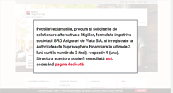 Desktop Screenshot of brdasigurarideviata.ro